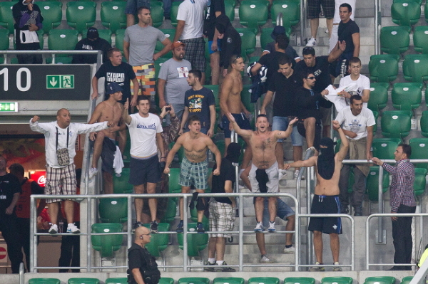 Kibice Śląska napadli na fanów Buducnosti